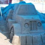 نخستین سمپوزیوم ملی ساخت مجسمه‌های شنی در بافق