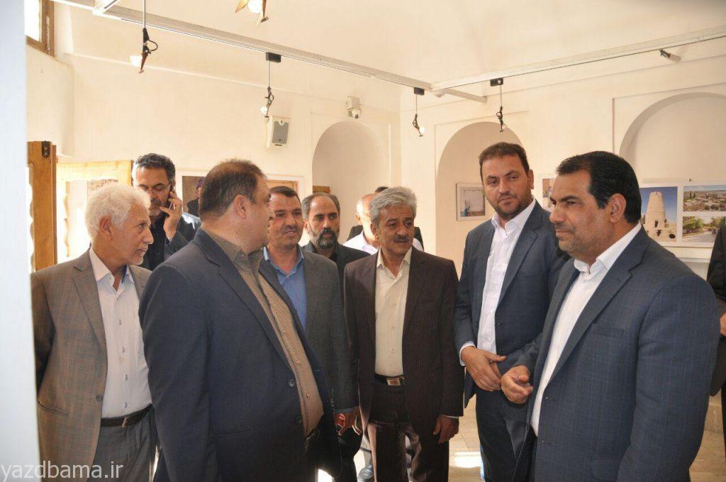 افتتاح نمایشگاه عکس «مروست؛تاریخی در کویر» در یزد