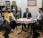 دیدار مدیرکل کتابخانه‌های عمومی یزد با نویسنده برجسته استان و کشور
